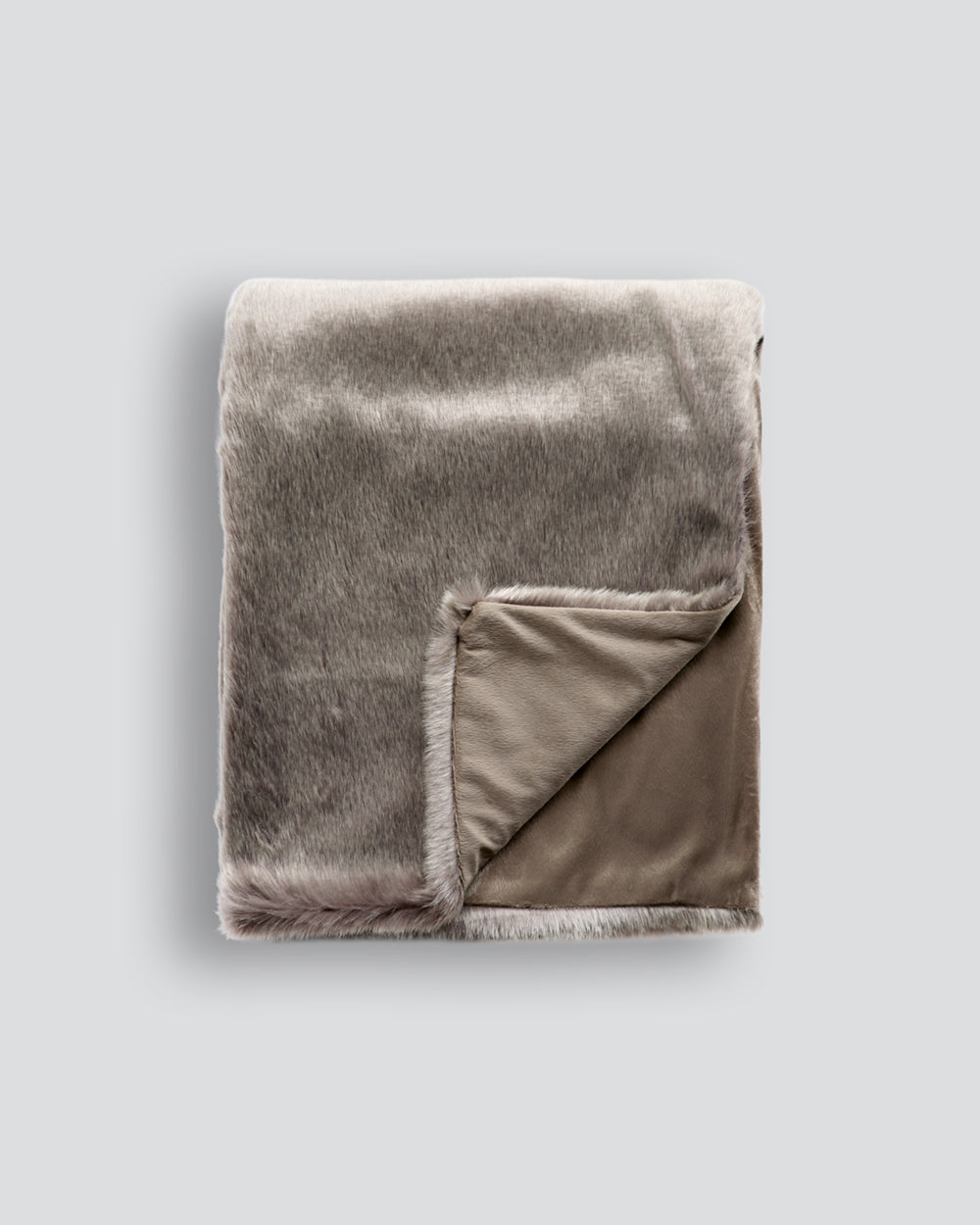 Frosted Chinchilla Faux Fur Throw Furtex Australia